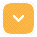 Square Alt Arrow Down  Icon
