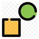 Square And Circle  Icon