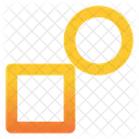 Square And Circle  Icon