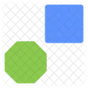 Square And Octagon  Icon