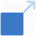 Square Arrow  Icon
