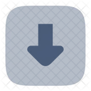 Square Arrow Down Icon
