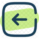 Square Arrow Left Navigation Multiply Icon