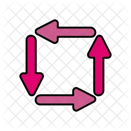 Square Arrows  Icon