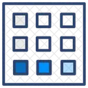 Square Blocks  Icon