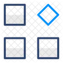 Square Blocks  Icon