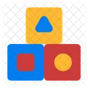 Blocks Stack Simple Icon