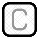 Square C Letter Letter File Icon