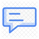 Square Chat Talk Chatting Icon