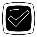 Square Check  Icon