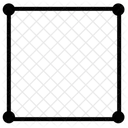 Square Circuit Ai Line Element Square Circuit Icon