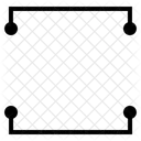 Square Circuit Ai Line Element Square Circuit Icon