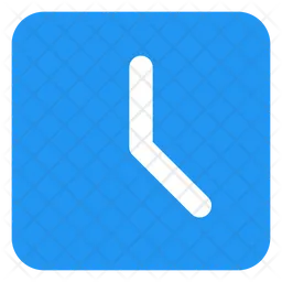 Square Clock  Icon