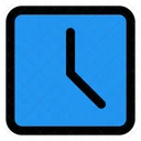 Square Clock Icon