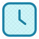 Square Clock Icon