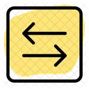 Square Data Transfer  Icon