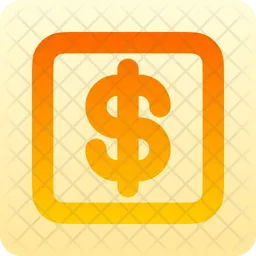 Square-dollar  Icon