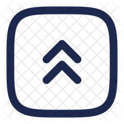 Square-double-alt-arrow-up  Icon