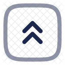 Square-double-alt-arrow-up  Icon