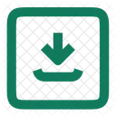 Square Download Download Arrow Icon