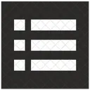 Square Form List Icon