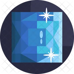 Square Gemstone  Icon