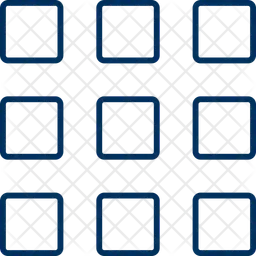 정사각형 격자  아이콘