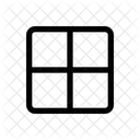Square Grid Design Shapes Icon