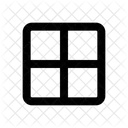 Square Grid Grid Design Icon