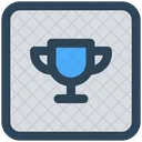 Award Square Trophy Icon