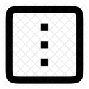 Square Kebab Menu Icon