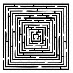 Square labyrinth  Icon