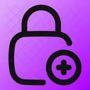 Square Lock Add Add Lock Lock Icon