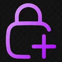 Square Lock Add Add Lock Lock Icon