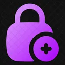 Square Lock Add Add Lock Lock Icon