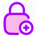 Square Lock Add Add Lock Lock Icon