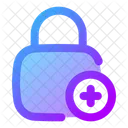 Square Lock Add Add Lock Lock Icon