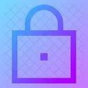 Square Lock Secure Security Icon