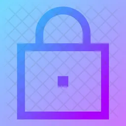 Square-lock-  Icon