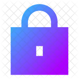 Square-lock-  Icon