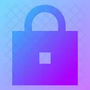 Square Lock Secure Security Icon