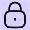 Square Lock Secure Security Icon