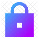 Square Lock Secure Security Icon