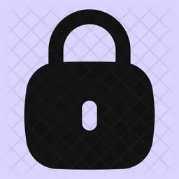 Square-lock-  Icon