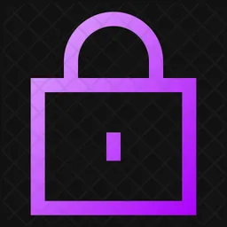 Square-lock-  Icon