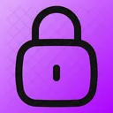 Square Lock Secure Security Icon