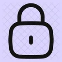 Square Lock Secure Security Icon