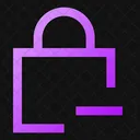 Square Lock Minus Lock Minus Remove Lock Icon