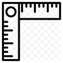 Square Measure Size Measurement Surface Measurement Icon