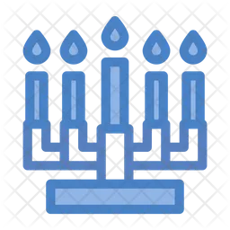 Square menorah  Icon